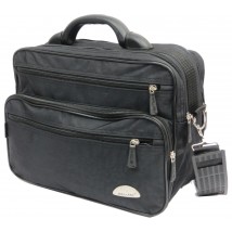 Прочная мужская сумка, портфель Wallaby 26531  черная