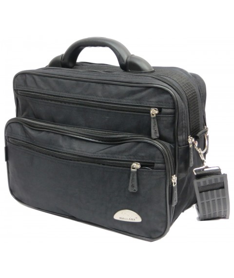 Прочная мужская сумка, портфель Wallaby 26531  черная