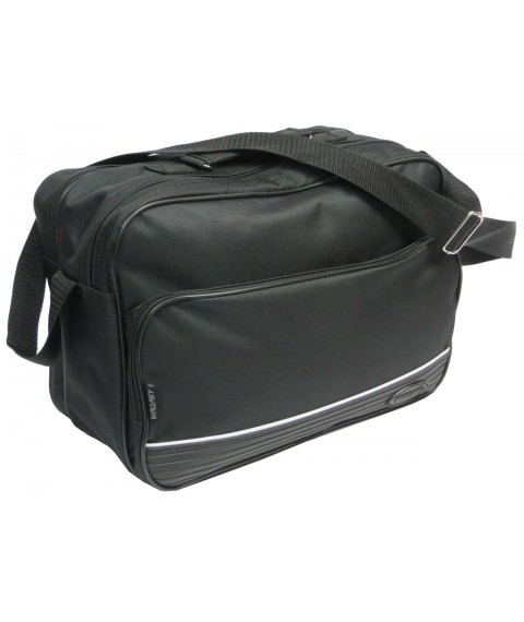 Men's Wallaby briefcase made of black fabric