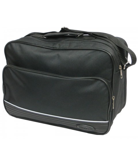 Men's Wallaby briefcase made of black fabric