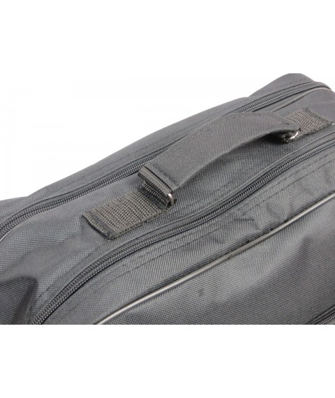 Men's Wallaby briefcase made of black fabric