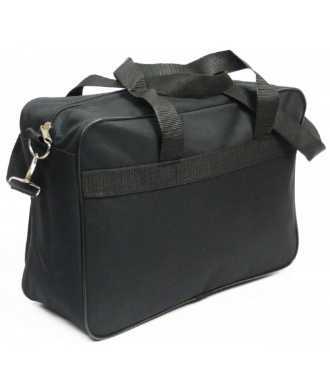 Men's double-handle polyester bag Wallaby 2630 black