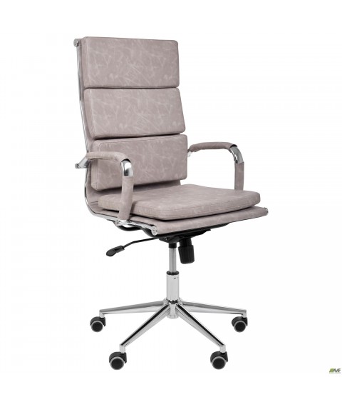 Кресло Slim FX HB Хром Tilt WAX Light Grey