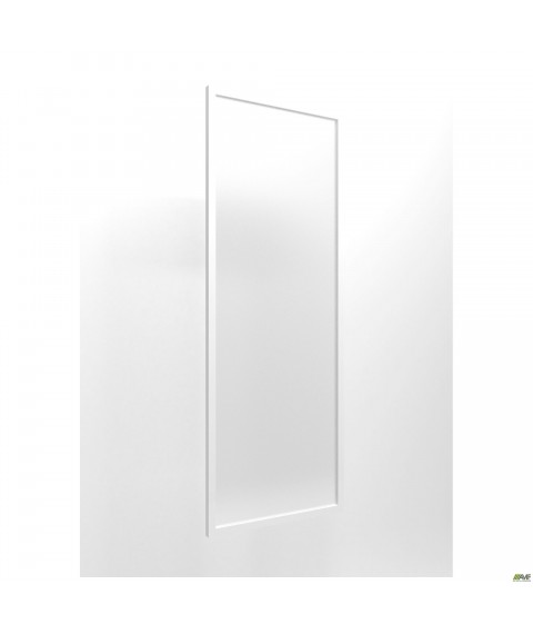 Фасад стекло Delta DL-711L (426х1177х20мм) профиль белый
