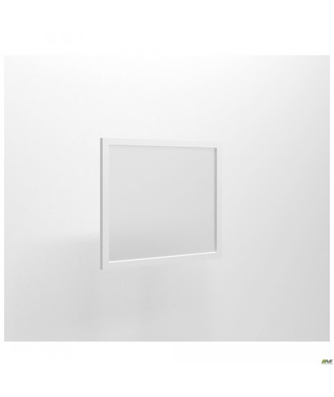 Фасад стекло Delta DL-713L (426х391х20мм) профиль белый