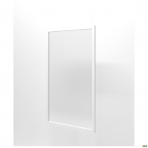 Фасад стекло Delta DL-712R (426х784х20мм) профиль белый