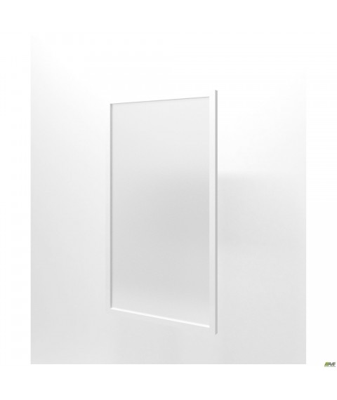 Фасад стекло Delta DL-712R (426х784х20мм) профиль белый