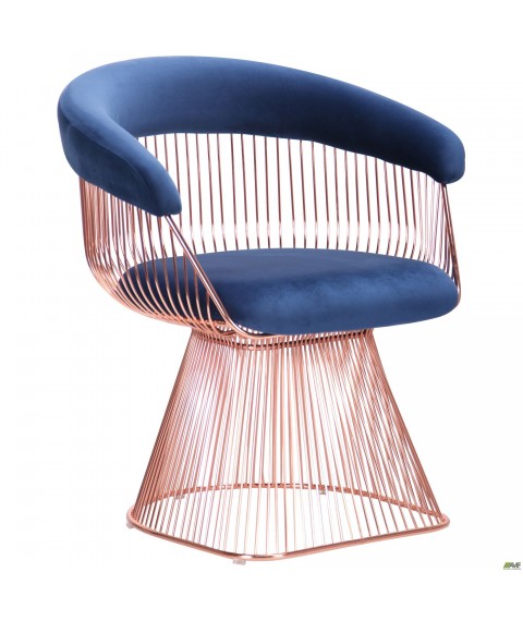 Кресло Roller, rose gold, royal blue Кресло Roller, rose gold, royal blue