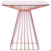 Стол Tern, rose gold, glass top