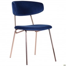 Стул Alphabet B gold/royal blue