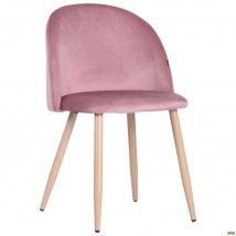 Стул обеденный Sherry beech/pink velvet