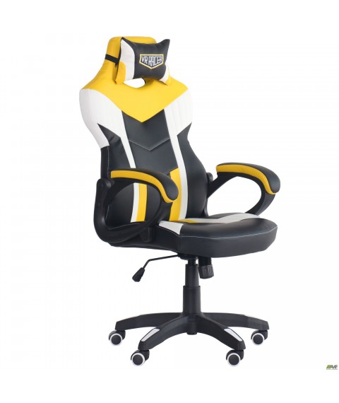 Кресло VR Racer Dexter Jolt черный/желтый