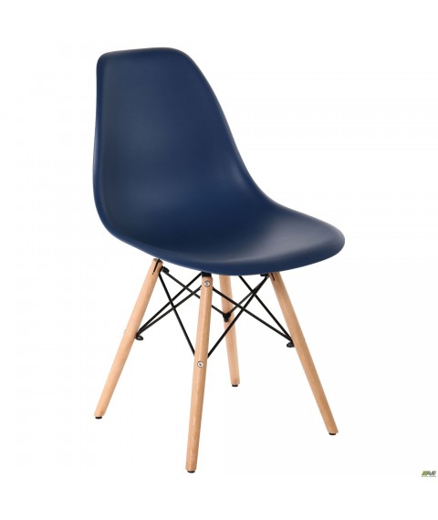 Стул Aster RL Wood Пластик Темно синий