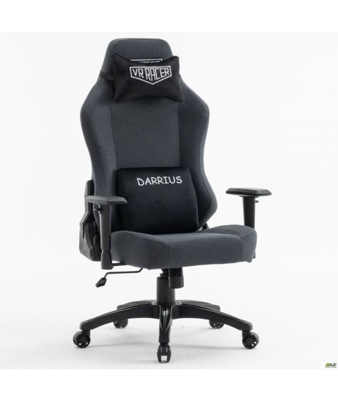 Кресло геймерское VR Racer Textile Darrius серый