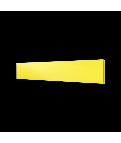Металокерамічний обігрівач UDEN-150 теплий плінтус жовтий