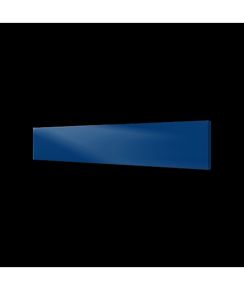 Металокерамічний обігрівач UDEN-150 теплий плінтус темно-синій