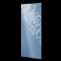 Metal ceramic design heater UDEN-500D "Crystal"