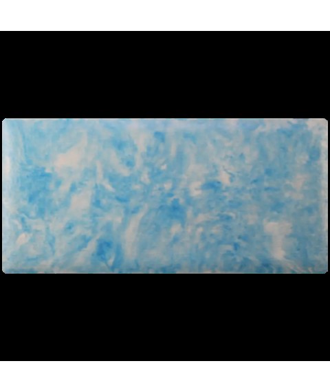 Ceramic granite heater KEN-600 "Canvas Jacquard" aquamarine