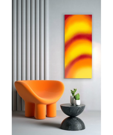 Metal ceramic design heater UDEN-700 "Saffron"