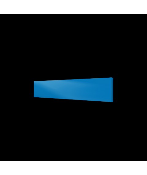Металокерамічний обігрівач UDEN-100 теплий плінтус блакитний