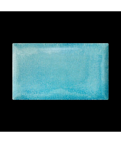 Ceramic granite heater KEN-500 "Canvas silk" turquoise