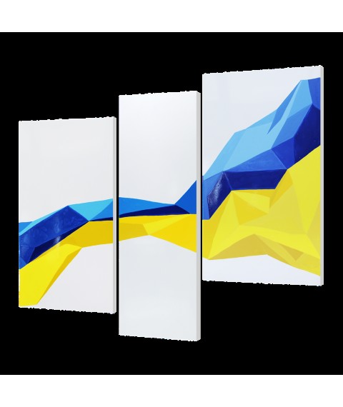 Металокерамічний дизайн-обігрівач UDEN-S "Україна" (триптих)