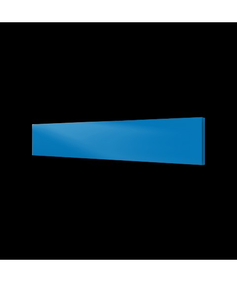 Металокерамічний обігрівач UDEN-150 теплий плінтус блакитний