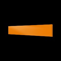 Металокерамічний обігрівач UDEN-150 теплий плінтус помаранчевий