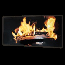 Metal ceramic design heater UDEN-700 "Fire"