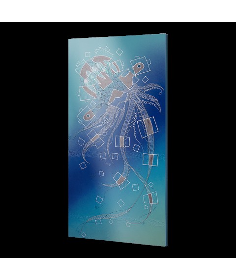 Metal ceramic design heater UDEN-700 "Sea Jellyfish"