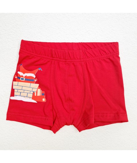 Boxers for boys red Christmas Dexter`s Red d4002-2 146 cm (d4002-2)