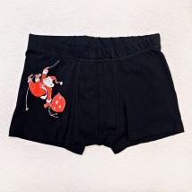 Black underpants for boys Christmas Dexter`s Black d4002-1 98 cm (d4002-1)