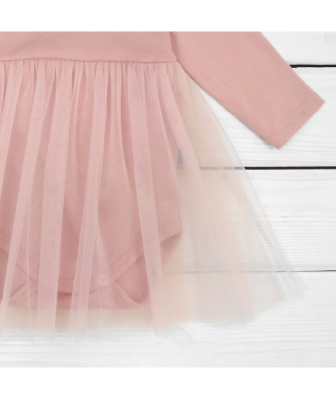 Dali Dexter`s bodysuit with tulle skirt Pink 9-58 80 cm (d9-58pd)