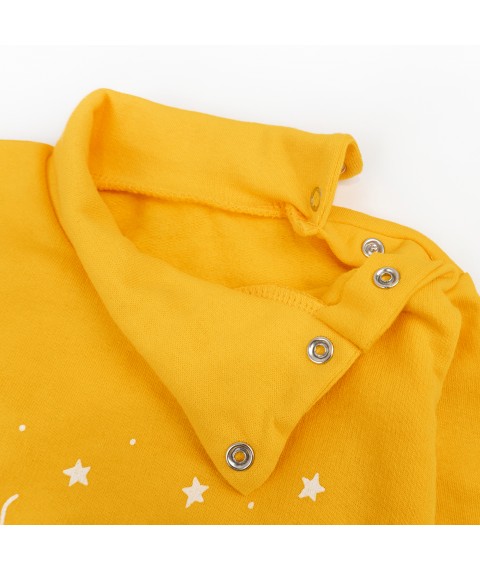 Bodysuit with a high neck I love you Dexter`s Yellow-hot 339 98 cm (d339alv-or)