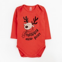Боди детский с длинным ркавом Happy  Dexter`s  Червоний d304-59  68 см (d304-59)