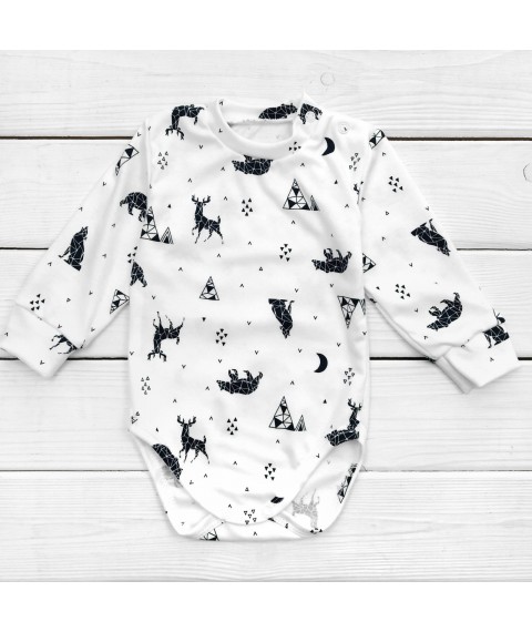 Arctic Dexter`s bodysuit with long sleeves White 915 74 cm (d915-1ar)