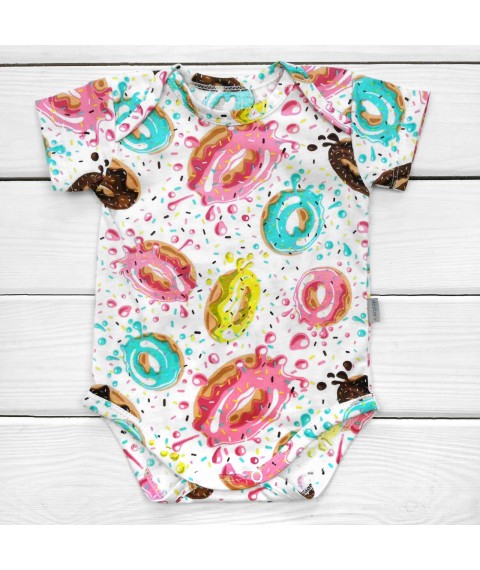 SweetiePity Dexter`s Short Sleeve Bodysuit Multicolor d104-1pc-b 68 cm (d104-1pc-b)