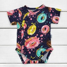 Dexter`s Donuts Short Sleeve Baby Bodysuit Multicolor 105 56 cm (d105пч-тс)