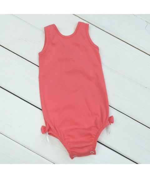 T-shirt body with a tulle cape Malena Red 1-12cl 62 cm (1-12cl)