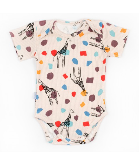 Боди лодочка Giraffe  Dexter`s  Бежевый d914жф-нв  74 см (d914жф-нв)