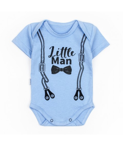 Боди из ткани кулир Little Man  Dexter`s  Голубой d182м-гб  68 см (d182м-гб)