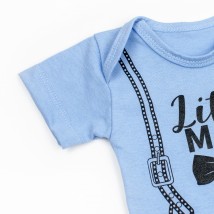 Боди из ткани кулир Little Man  Dexter`s  Голубой d182м-гб  68 см (d182м-гб)