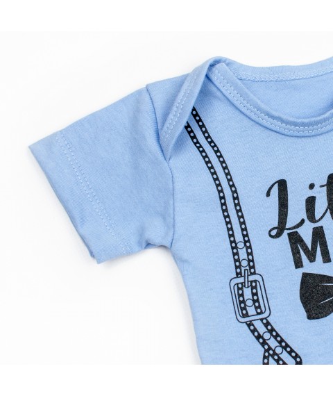 Боди из ткани кулир Little Man  Dexter`s  Голубой d182м-гб  68 см (d182м-гб)