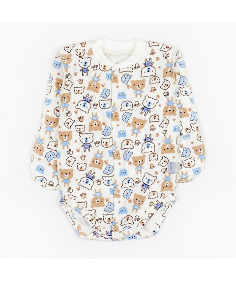 Children's bodysuit Bears Malena White 918 56 cm (918-1МК)
