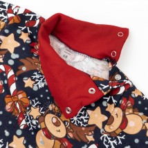 Боди детское с высокой горловиной и начесом Deer  Dexter`s  Синий d329ол-чн  68 см (d329ол-чн)
