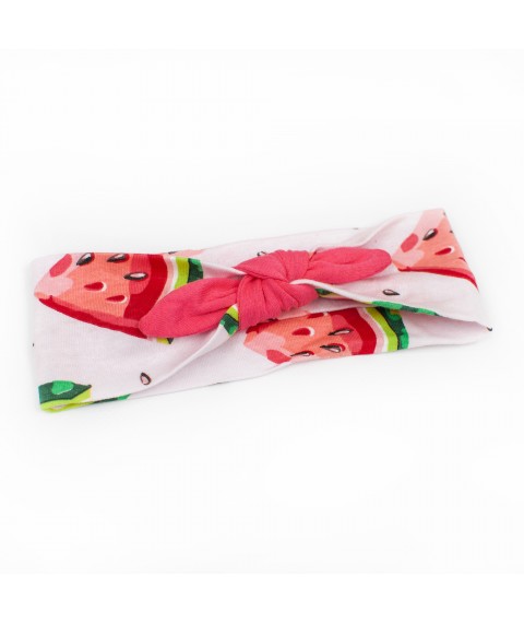 Комплект Арбузики боді-плаття з коротким рукавом і пов'язка  Dexter`s  Рожевий 10-55  68 см (d10-55-1а-рв)