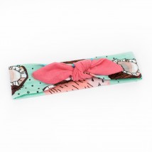 Боди-платье с коротким рукавом и повязкой Coconut  Dexter`s  Розовый d10-55-1кс-рв  80 см (d10-55-1кс-рв)