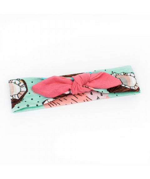 Боди-платье с коротким рукавом и повязкой Coconut  Dexter`s  Розовый d10-55-1кс-рв  86 см (d10-55-1кс-рв)