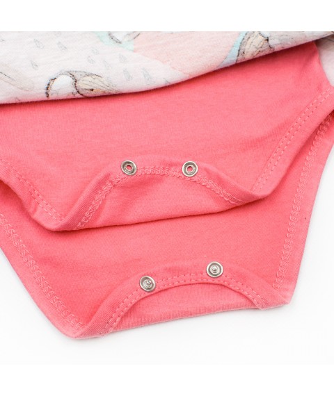 Боди-платье с коротким рукавом и повязкой Coconut  Dexter`s  Розовый d10-55-1кс-рв  86 см (d10-55-1кс-рв)