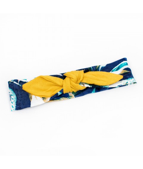 Боди-платье с повязочкой Dream  Dexter`s  Темно-синий;Желтый 10-55  80 см (d10-55-1нч-тм)